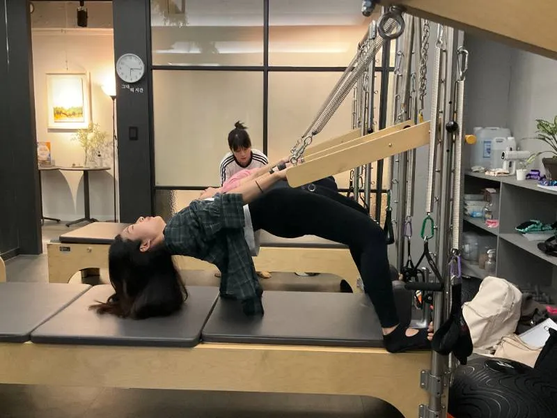 필라테스 지도자 과정 교육 현장