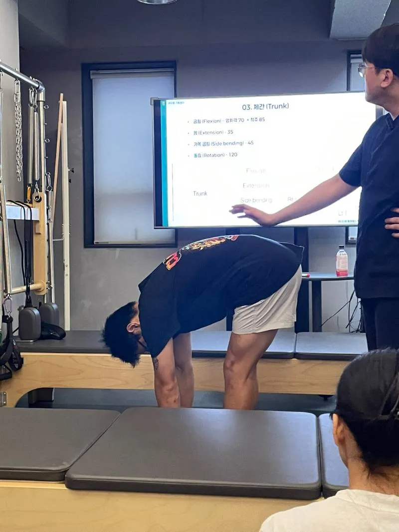 필라테스 지도자 과정 교육 현장