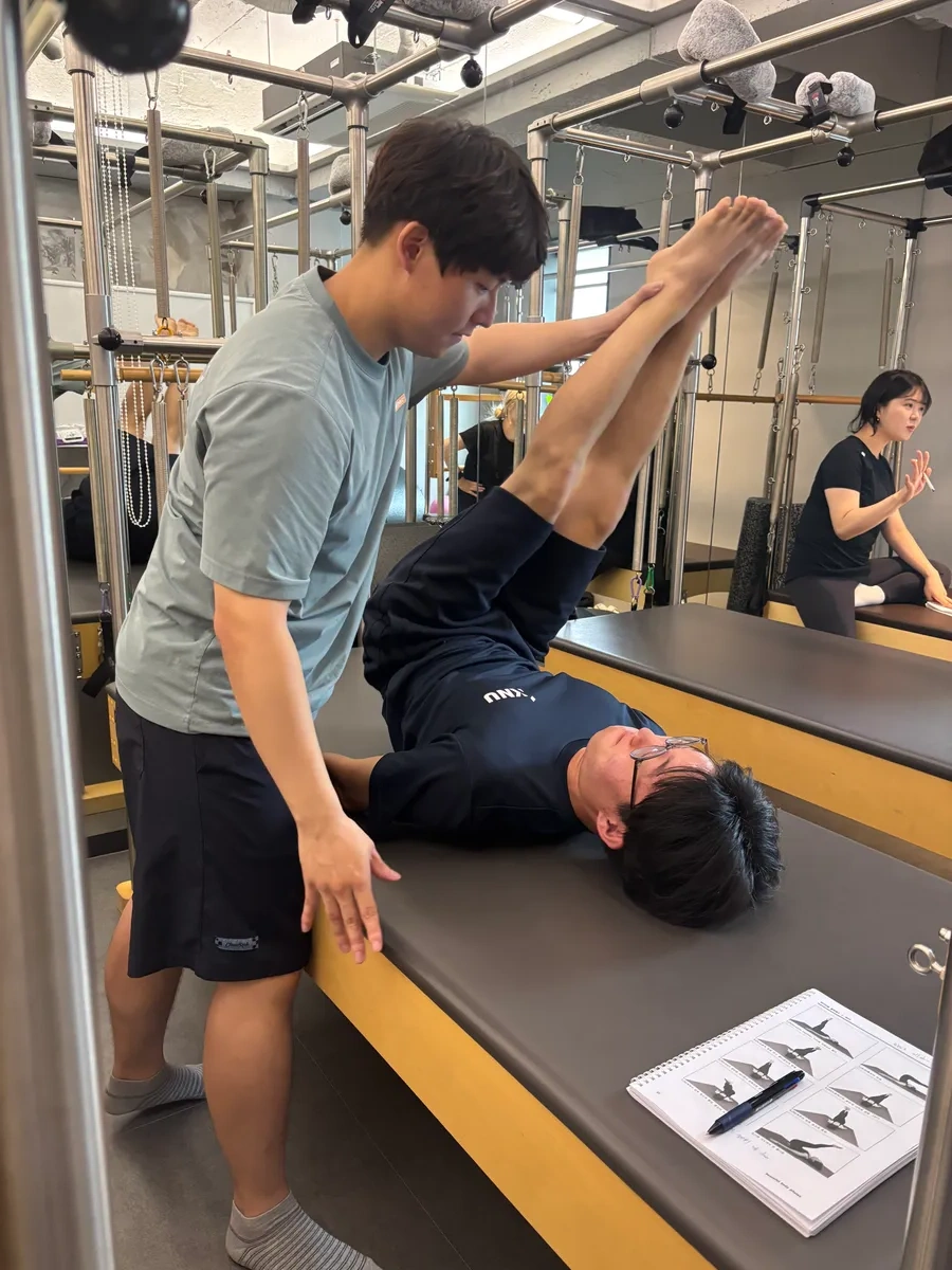 필라테스 지도자 과정 교육 현장