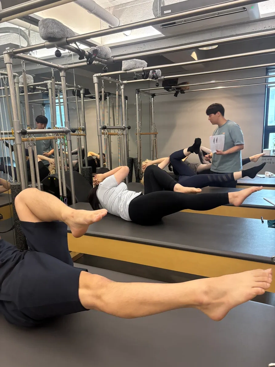 필라테스 지도자 과정 교육 현장