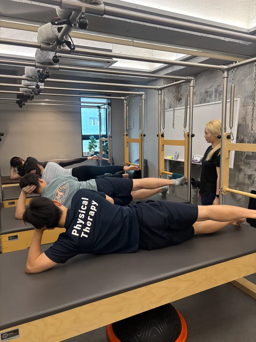 필라테스 지도자 과정 교육 현장