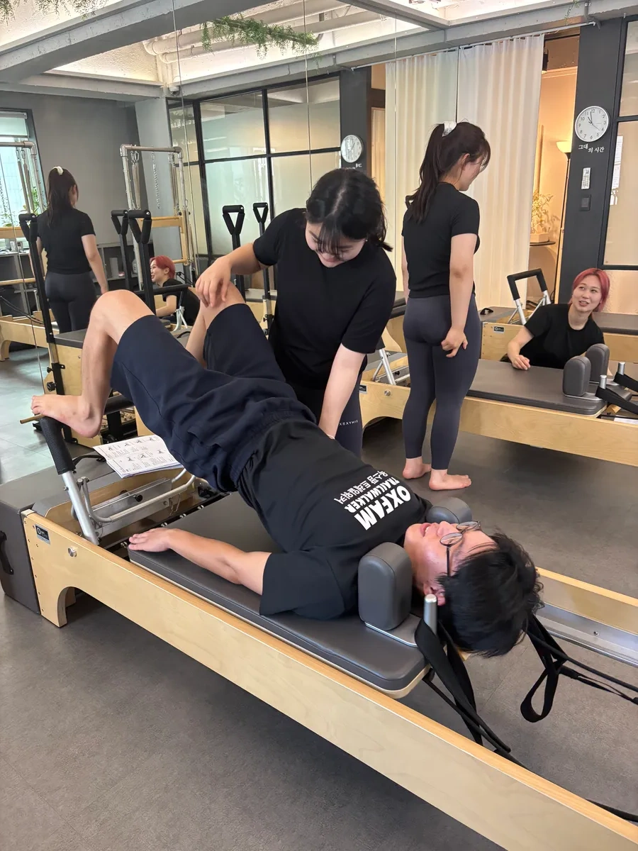 필라테스 지도자 과정 교육 현장