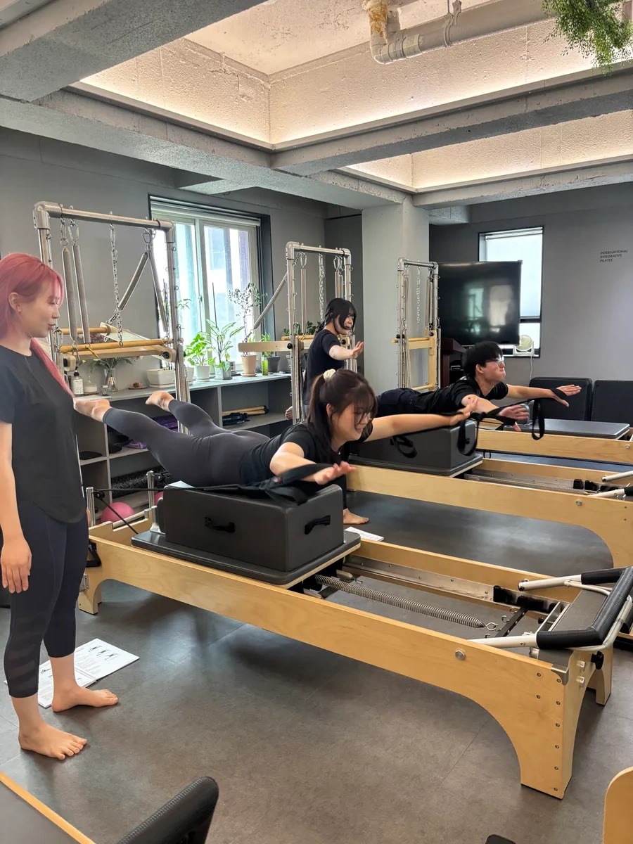 필라테스 지도자 과정 교육 현장