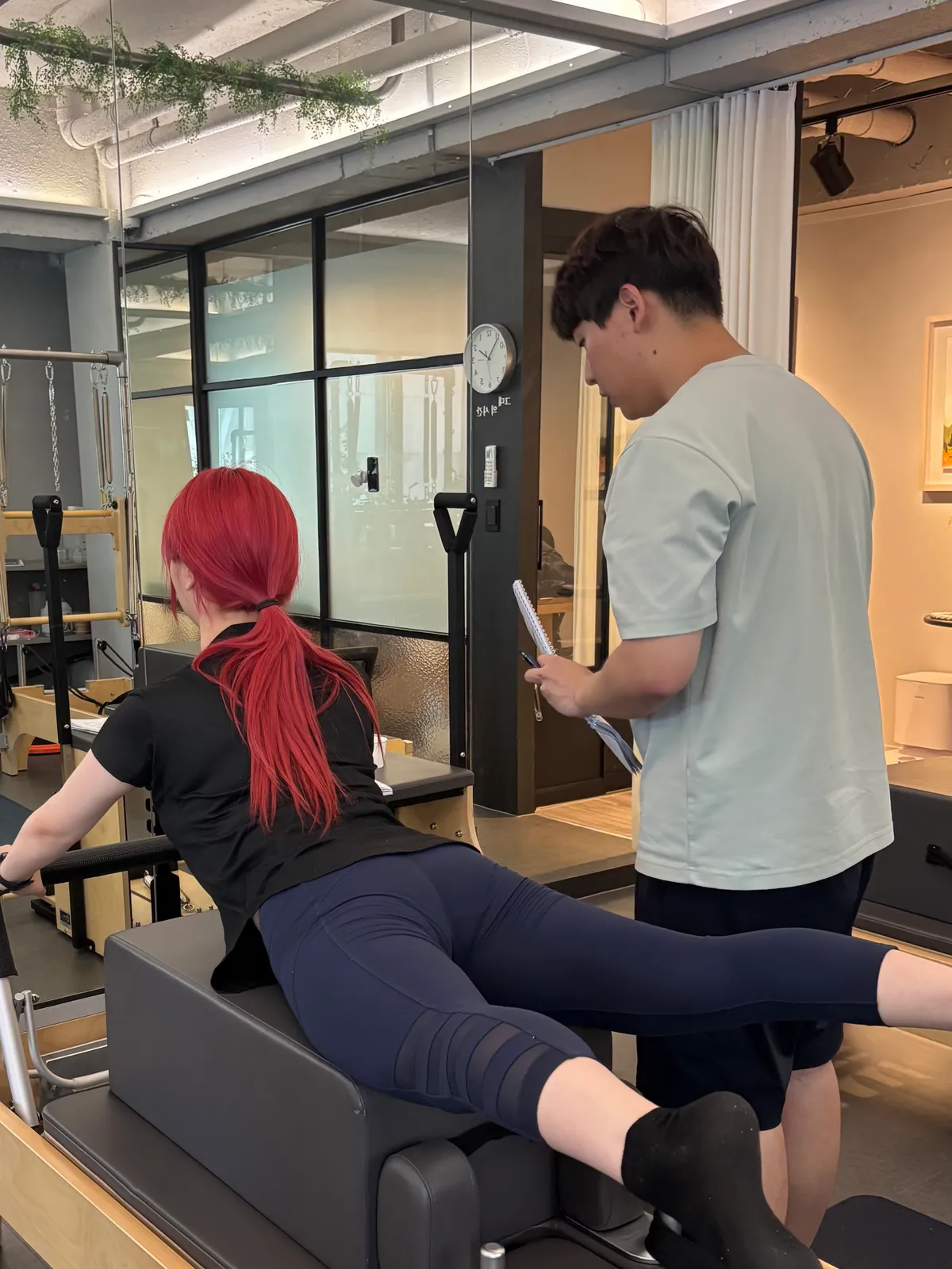 필라테스 지도자 과정 교육 현장