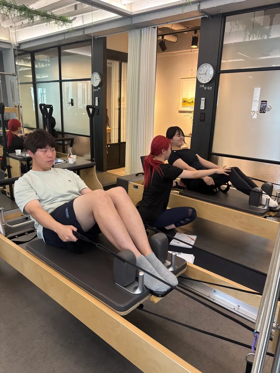 필라테스 지도자 과정 교육 현장